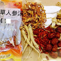 虫草人参汤 Cordyceps Ginseng Herbal Soup 00944